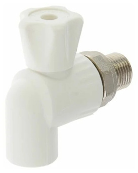 Вентиль для радиатора угловой 20*1/2 Valfex #WF_CITY_VIN# картинка