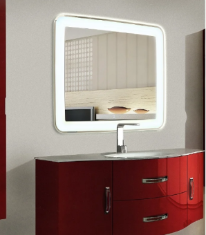 Зеркало Velvette LED 800*600 с сенсором ЗЛП225 #WF_CITY_VIN# картинка