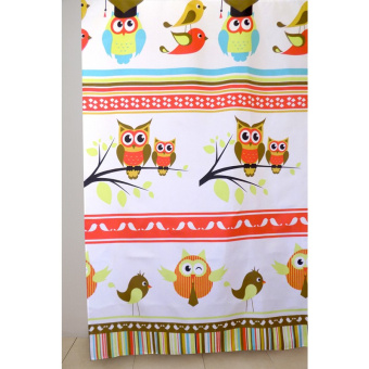 Занавеска Delphinium WS-817 (совы) 180х180 104122 #WF_CITY_VIN# картинка