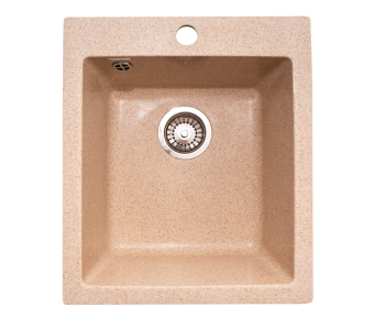 Кухонная мойка GranAlliance G-24, песок 417х492х205 мм (ДхШхВ) #WF_CITY_VIN# картинка