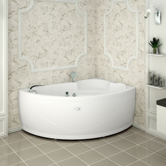 АЛАРИ ванна 168*120 ЛЕВАЯ + каркас+экран+слив #WF_CITY_VIN# картинка