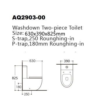 AQ2903-00 ЕВРОПА Унитаз-компакт безобод. с сиденьем тонким микролифт #WF_CITY_VIN# картинка