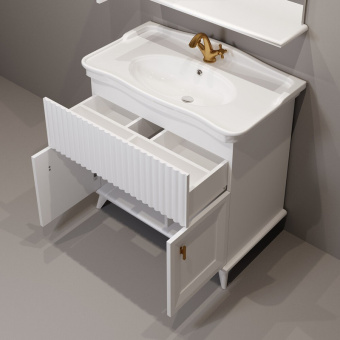 Тумба "Retro 85" №2 с раковиной Модерн 850 #WF_CITY_VIN# картинка