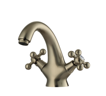 Смеситель Golden Fox 10510 Victoria д/умывальника с 2-мя рукоятками, бронза латунь #WF_CITY_VIN# картинка