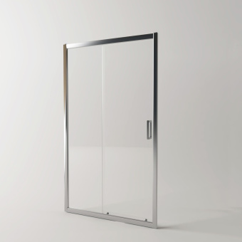 Душевая дверь EG1С 110*190 (хром, прозрачное) #WF_CITY_VIN# картинка