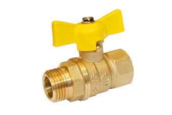 Кран шар 1/2 г/ш бабочка ГАЗ #WF_CITY_VIN# картинка