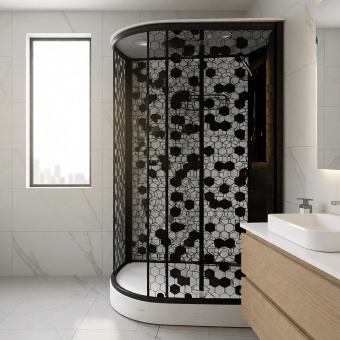 Душевая кабина ДАНА-65 L 120*80*215 (соты) н.п. #WF_CITY_VIN# картинка