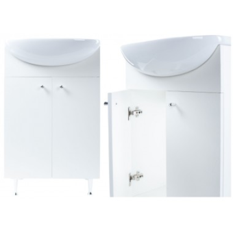 Тумба "СИТИ 50" ЭКО с раковиной СИТИ 50/РИВА 50 #WF_CITY_VIN# картинка
