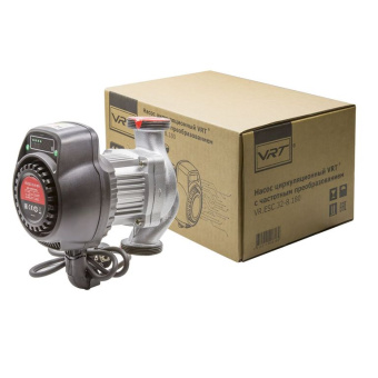 Насос циркуляционный VRT VR.ESC.32-8.180, 10-130Вт, с частотным регулированием, с гайками #WF_CITY_VIN# картинка