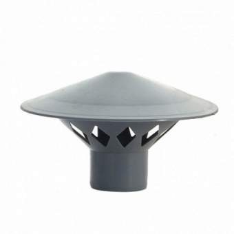 Зонт вентиляционный 50 внутр.(Серая) #WF_CITY_VIN# картинка