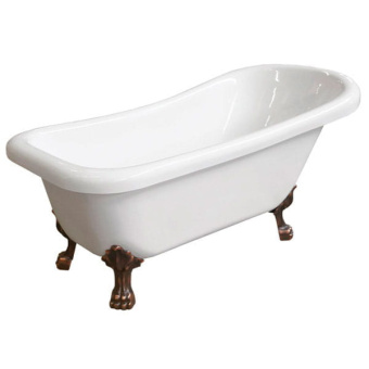 РЕТРО 9009 ванна акрил. (1850*800*800) + ножки золото #WF_CITY_VIN# картинка