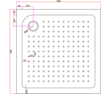 Поддон TRAY-A-A-90-15-W0 #WF_CITY_VIN# картинка