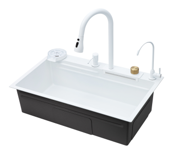 Мойка Savol S-SC003W многофукциональная БЕЛЫЙ #WF_CITY_VIN# картинка