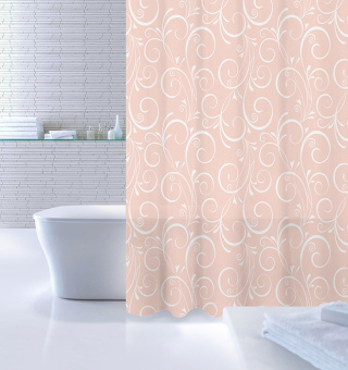 Занавеска IDDIS 180*200 Breeze Totem, White-Pink 530P18Ri11 #WF_CITY_VIN# картинка
