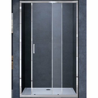 Душевая дверь Alpha VDS-3AL120CL, 1200, хром, стекло прозрачное #WF_CITY_VIN# картинка
