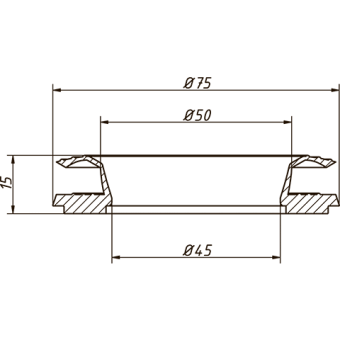 Прокладка двухсторонняя д/ванн и душ.поддона (П-1140) ОРИО (5) #WF_CITY_VIN# картинка