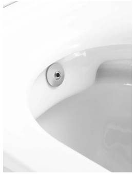 Унитаз подвесной EG100B  безободковый, сиденье тонкое ДП,с биде  #WF_CITY_VIN# картинка