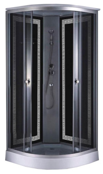 Душевая кабина ДАНА-711W "ГРЕЦИЯ" 90*90*215 н.п. #WF_CITY_VIN# картинка