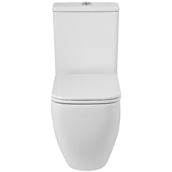BB2197CP-TOR/SC Унитаз безободковый + бачок, ТОРНАДО с сиденьем дюропласт soft close #WF_CITY_VIN# картинка