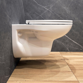 Инсталляция EvaGold 545  + унитаз K701 + кнопка смыва 545-1, пласт.квадрат, белая. ХИТ!! #WF_CITY_VIN# картинка