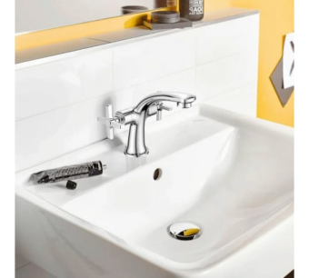 Смеситель Golden Fox 11610 Oxford д/ванны c 2-мя рукоятками, латунь #WF_CITY_VIN# картинка