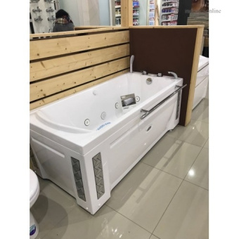 ЛАРЕДО ванна 168*70 ГМ экран + каркас + слив-перелив #WF_CITY_VIN# картинка