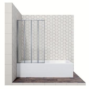 Шторка на ванну Ambassador Bath Screens 16041110L 90*140 #WF_CITY_VIN# картинка