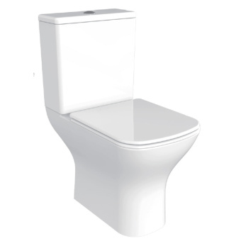 Azario Iris AZ 8353 унитаз-компакт безобод. с сидением микролифт #WF_CITY_VIN# картинка