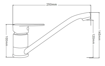 Смеситель 74073 GRON для кухни #WF_CITY_VIN# картинка