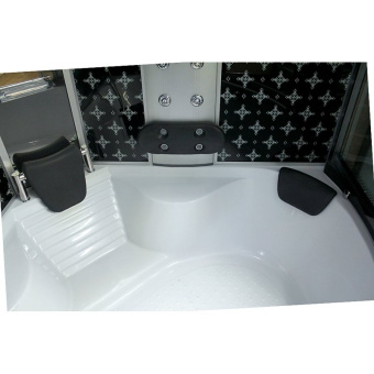 Акриловая ванна + экран River 120*120 #WF_CITY_VIN# картинка