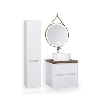 Зеркало Wood 60 подсветка, бесконтактное включение #WF_CITY_VIN# картинка