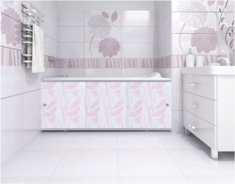 Экран для ванны "ПРЕМИУМ А" 1,48 Розовый #WF_CITY_VIN# картинка