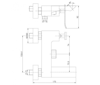 Смеситель LEMARK LM5814CW "Контест" #WF_CITY_VIN# картинка