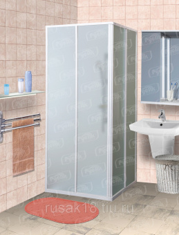 Душевой уголок 80-2 стенки стекло матовое  #WF_CITY_VIN# картинка