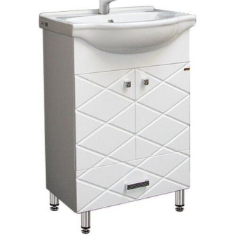 Тумба MDS (А) "Чикаго 56/1 №01" с раковиной Реал 56 #WF_CITY_VIN# картинка