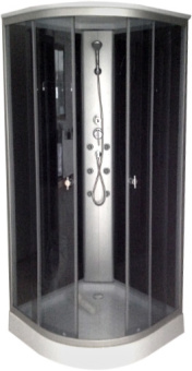 NG 2501-14G (Ниагара) душевая кабина 90*90*215 н.п (стекло тонир.) #WF_CITY_VIN# картинка