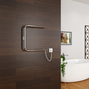 Полотенцесушитель П500*500 ZOX электрический (кнопочн.выкл.,123Вт) #WF_CITY_VIN# картинка