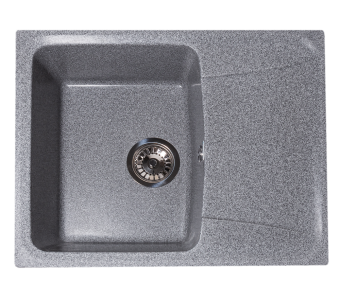Кухонная мойка GranAlliance G-22, темно-серый 580х470х195 мм (ДхШхВ) #WF_CITY_VIN# картинка