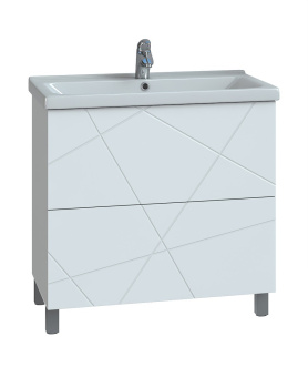 Тумба GEOMETRY 2-700 БЕЗ РАКОВИНЫ Фостер 70 (VIGO) #WF_CITY_VIN# картинка