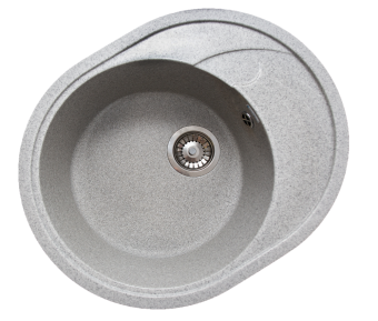 Кухонная мойка GranAlliance G-33, cерый 575х465х200 мм (ДхШхВ)  #WF_CITY_VIN# картинка