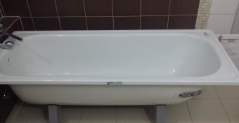 Ванна стальная "НОВОСТРОЙ" 150*70 с ножками (ВИЗ) #WF_CITY_VIN# картинка