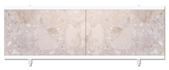 Экран для ванны "УЛЬТРА ЛЕГКИЙ" 1,48 Мрамор бежевый #WF_CITY_VIN# картинка