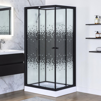 Душевая кабина ДАНА-70-03 100*80*215 н.п. прямоугольная #WF_CITY_VIN# картинка