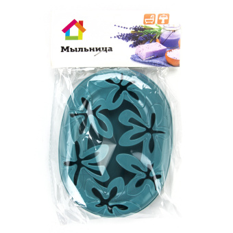 Мыльница настольная "Полянка" ХН-2283 (2цвета) #WF_CITY_VIN# картинка