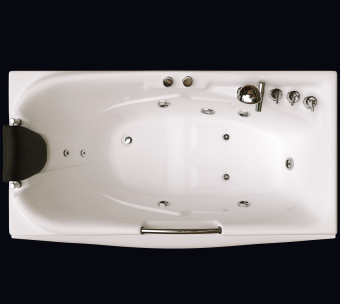 OLB-801 Ванна 170*85 ГМ с насосом и переливом #WF_CITY_VIN# картинка