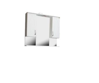 Шкаф зеркальный MDS (А) "АНЖЕЛИКА 900/С" #WF_CITY_VIN# картинка