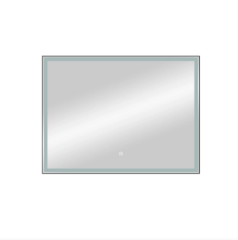 Зеркало Aralia LED 800*600 BLACK с сенсором, ЗЛП1126 #WF_CITY_VIN# картинка