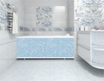 Экран для ванны "КВАРТ УНИВЕРСАЛ" 1,7 голубой иней #WF_CITY_VIN# картинка
