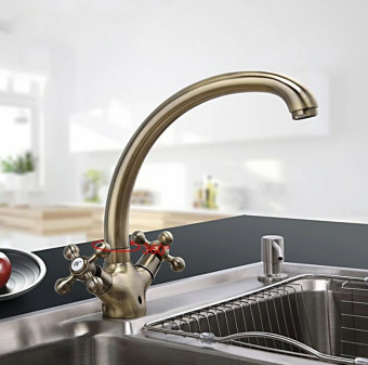 Смеситель F4219-4 д/кухни FRAP #WF_CITY_VIN# картинка