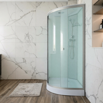 Душевая кабина ДАНА-719W 120*80*215 н.п., Левая #WF_CITY_VIN# картинка